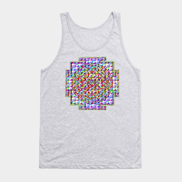 Shri Yantra Tank Top by indusdreaming